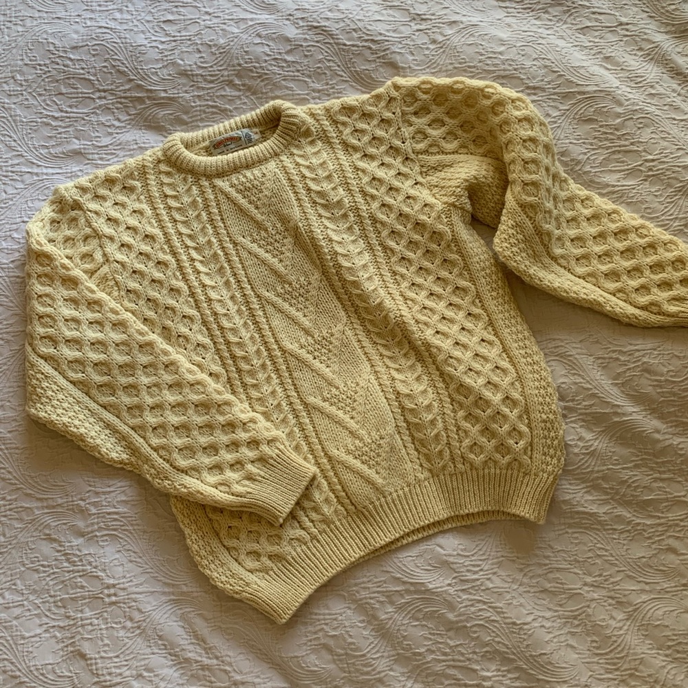 Wool Fisherman’s Sweater